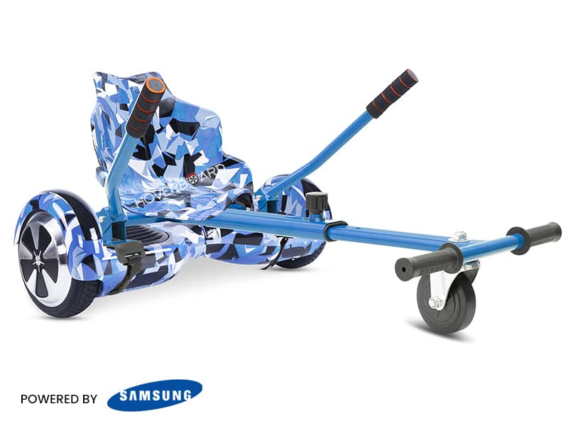 Air Blue Camo With Blue Camo Classic Kart